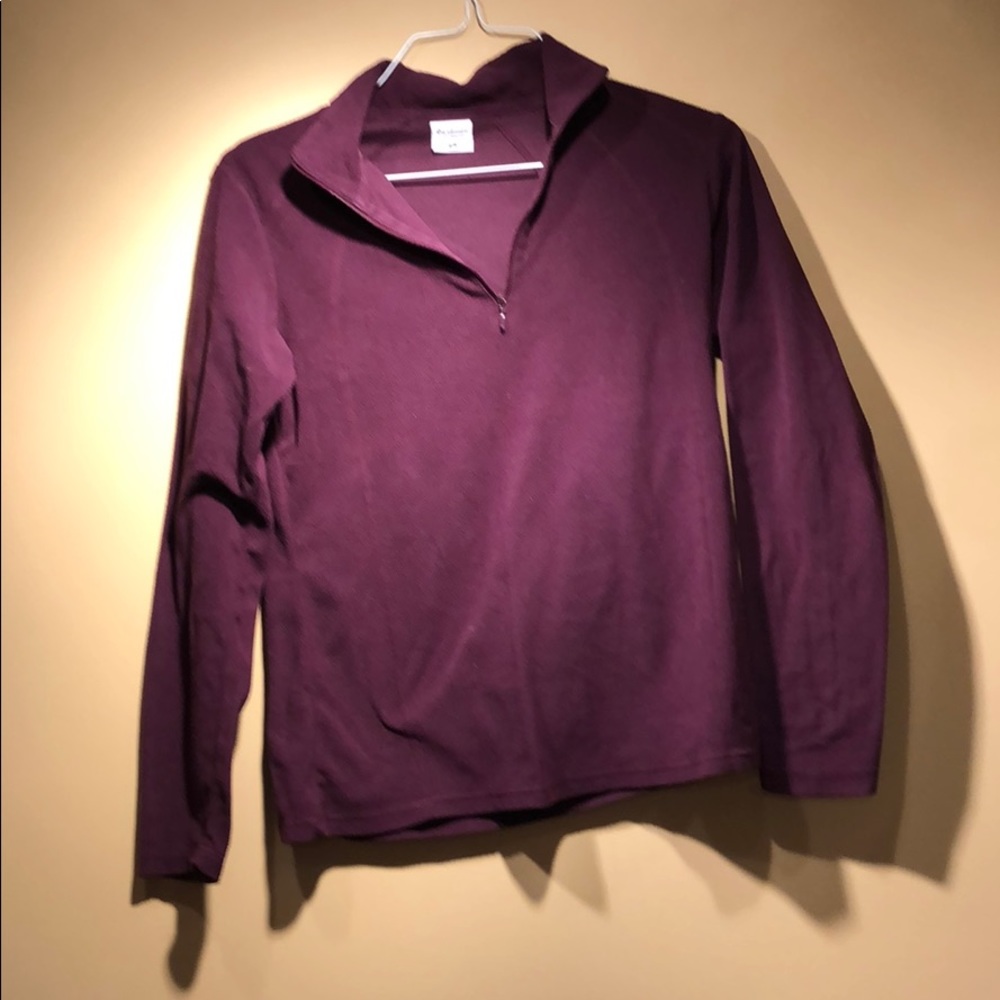 Dark purple Columbia fleece